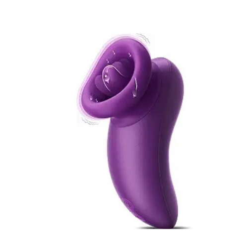 Realistic Tongue Vibrator with Licking Motion