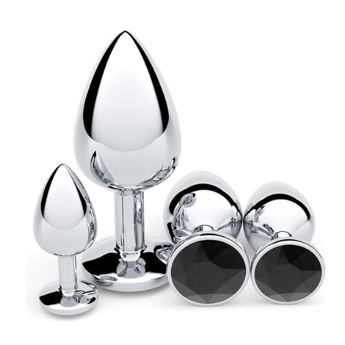 Anal Plug with Jewel Base