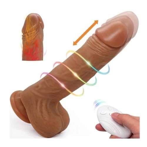 Rotating Dildo Heated Self Thrusting Dildo