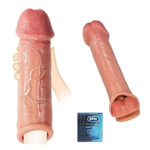 Silicone Cock Sleeve Sex Toys
