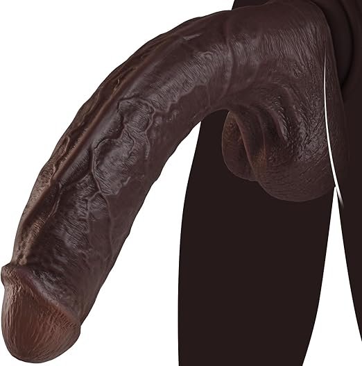 11 Inch Realistic Big Black Dildo